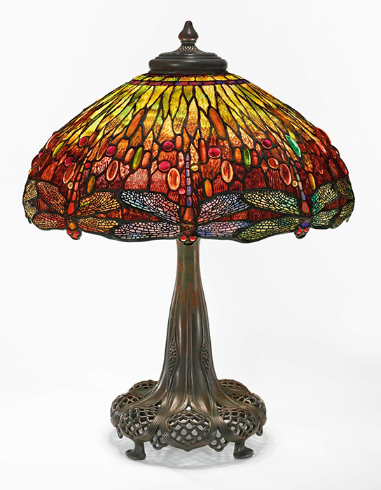 Настольная лампа «Стрекоза» от Tiffany